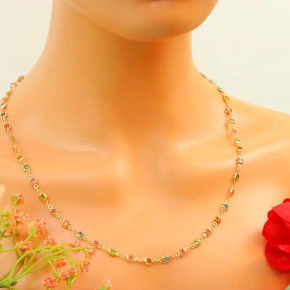 "New Beautiful Design Necklace Chain for Women/Girls, Gift, N524 - Picture 6 of 11